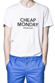 Bruce Embroidery Tee White 